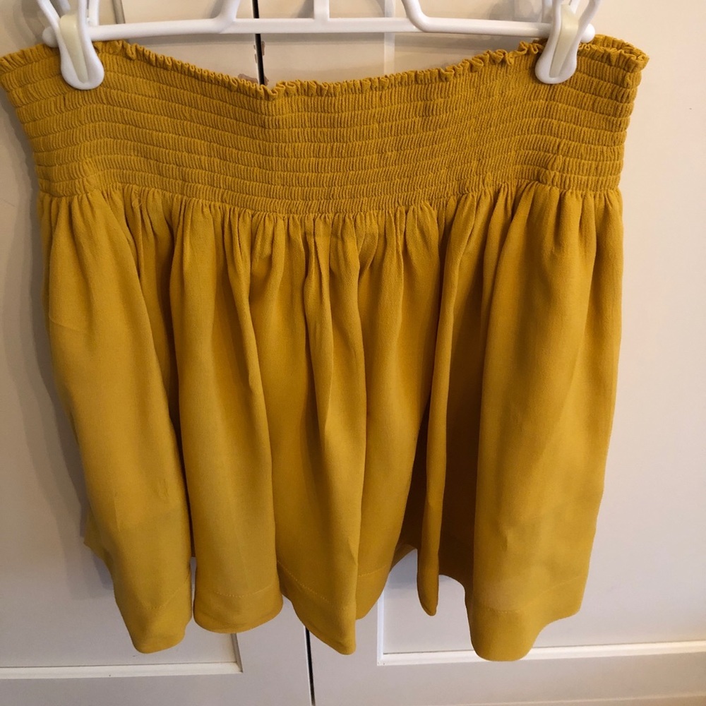 Mustard J. Crew Skirt